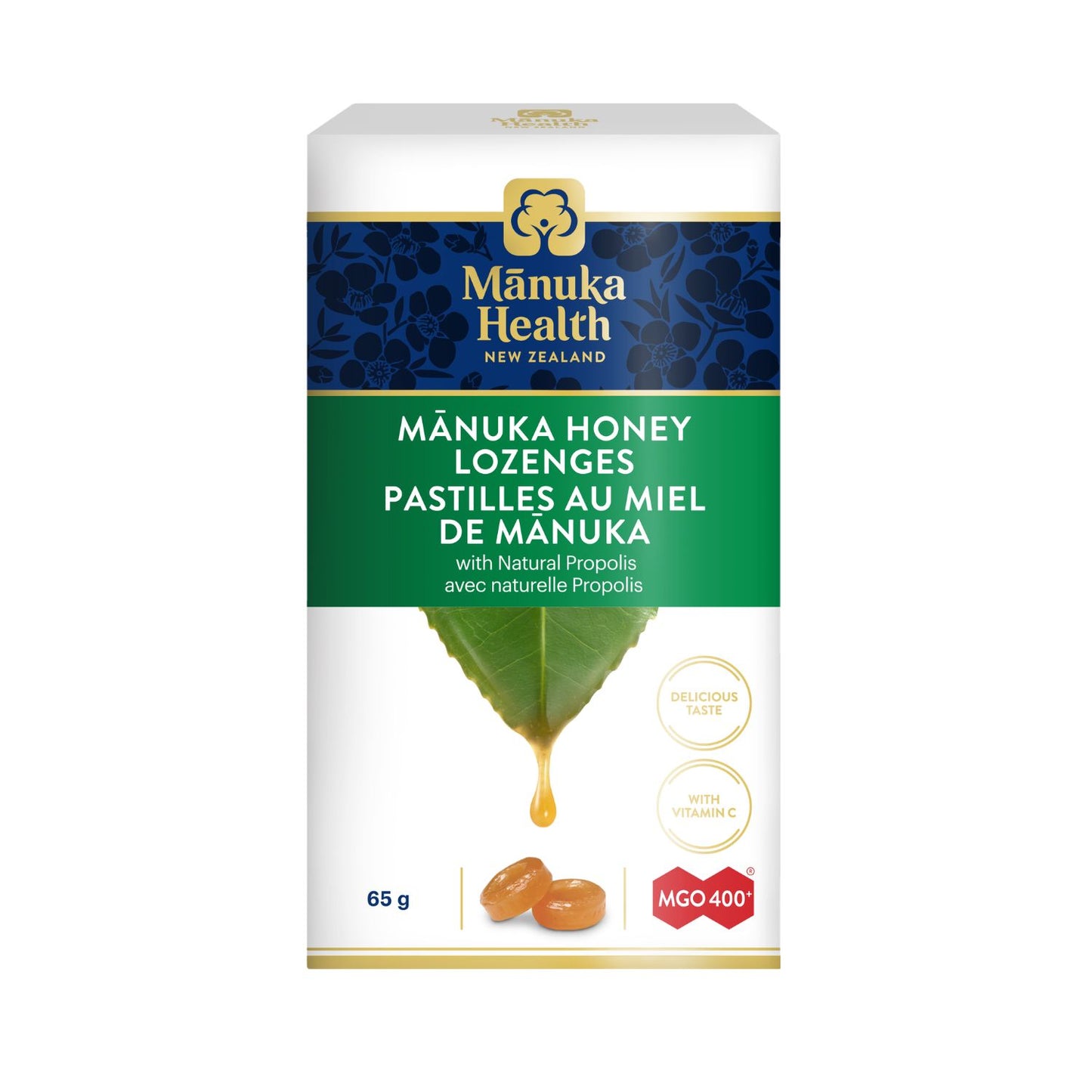 Manuka Health Honey & Propolis Lozenges MGO400+ (65g)