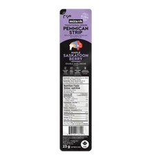 Mitsoh Pemmican Strips - Saskatoon Berry (23g)