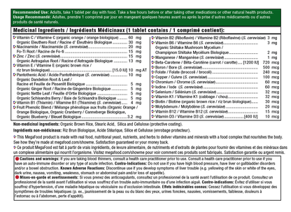 MegaFood Men's One Daily (30 Tablets)