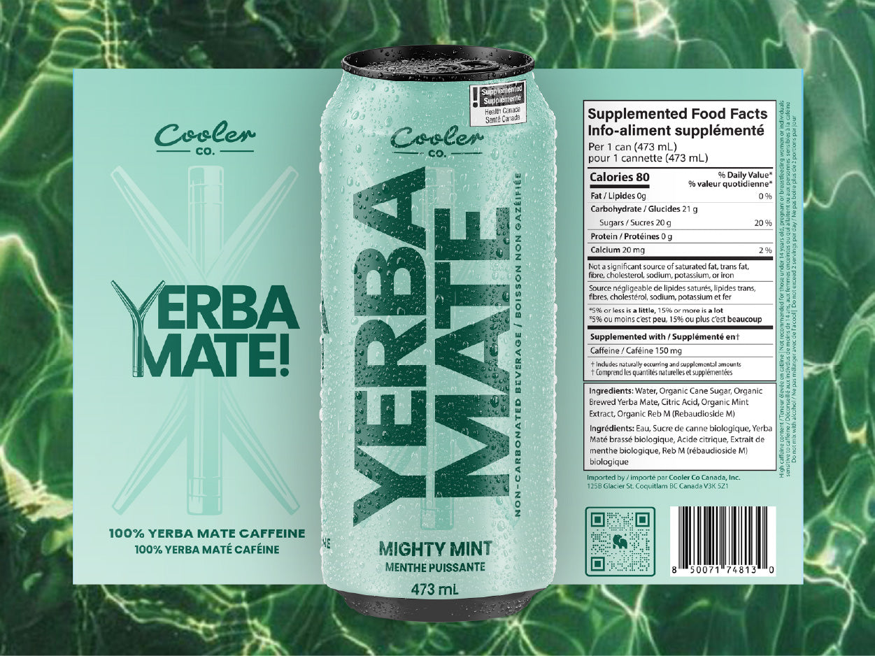 Cooler Co Yerba Mate - Mighty Mint (473 ml)