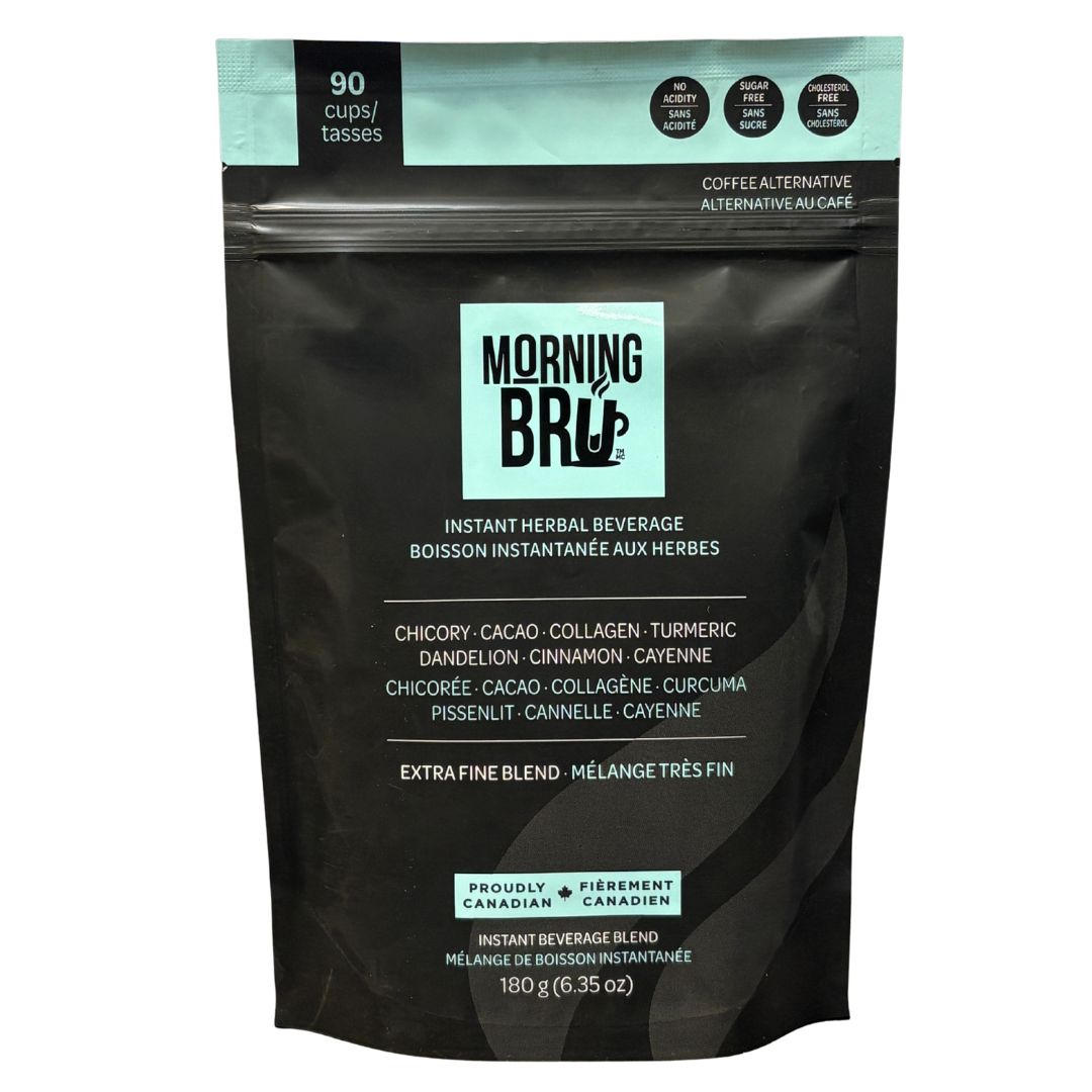 Morning BRU Instant Herbal Beverage (180g) - Lifestyle Markets
