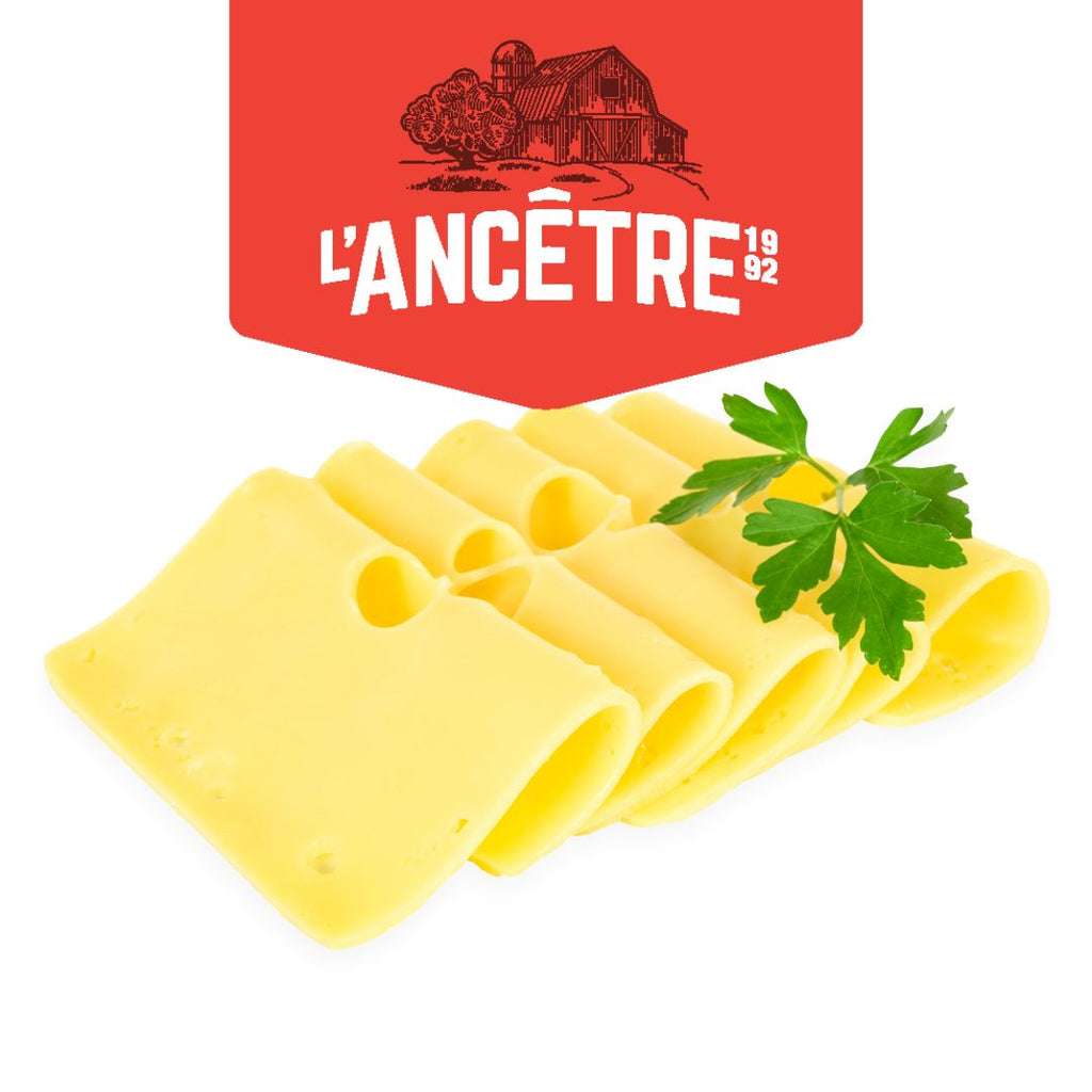 L'Ancetre Mozzarella (28% M.F.) Sliced (180g)