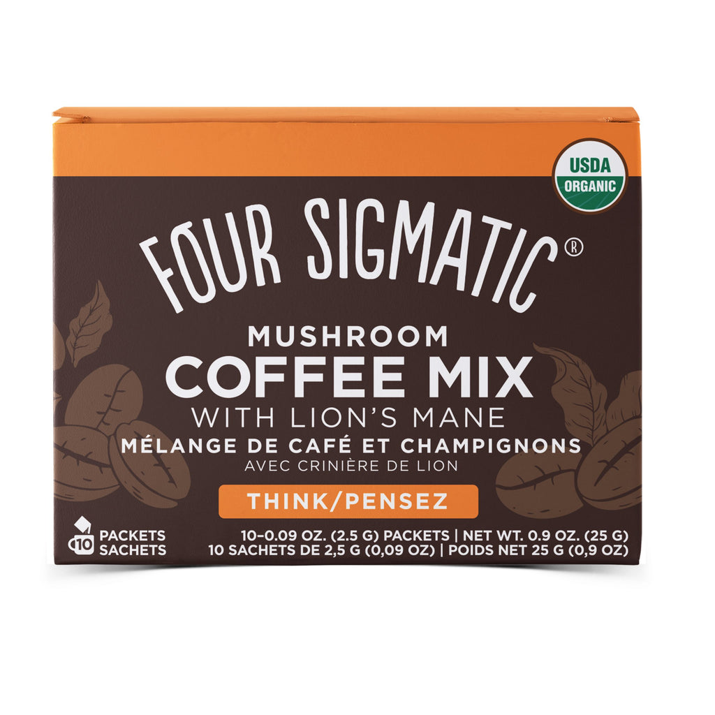 Four Sigmatic Coffee Latte Mix w/ Lion's Mane - (10 sachets)