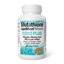 Natural Factors Glutathione LipoMicel 300mg - Lifestyle Markets