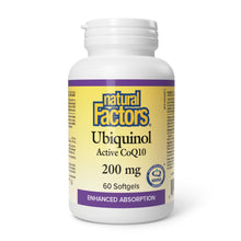 Natural Factors Ubiquinol Active CoQ10 (200mg)