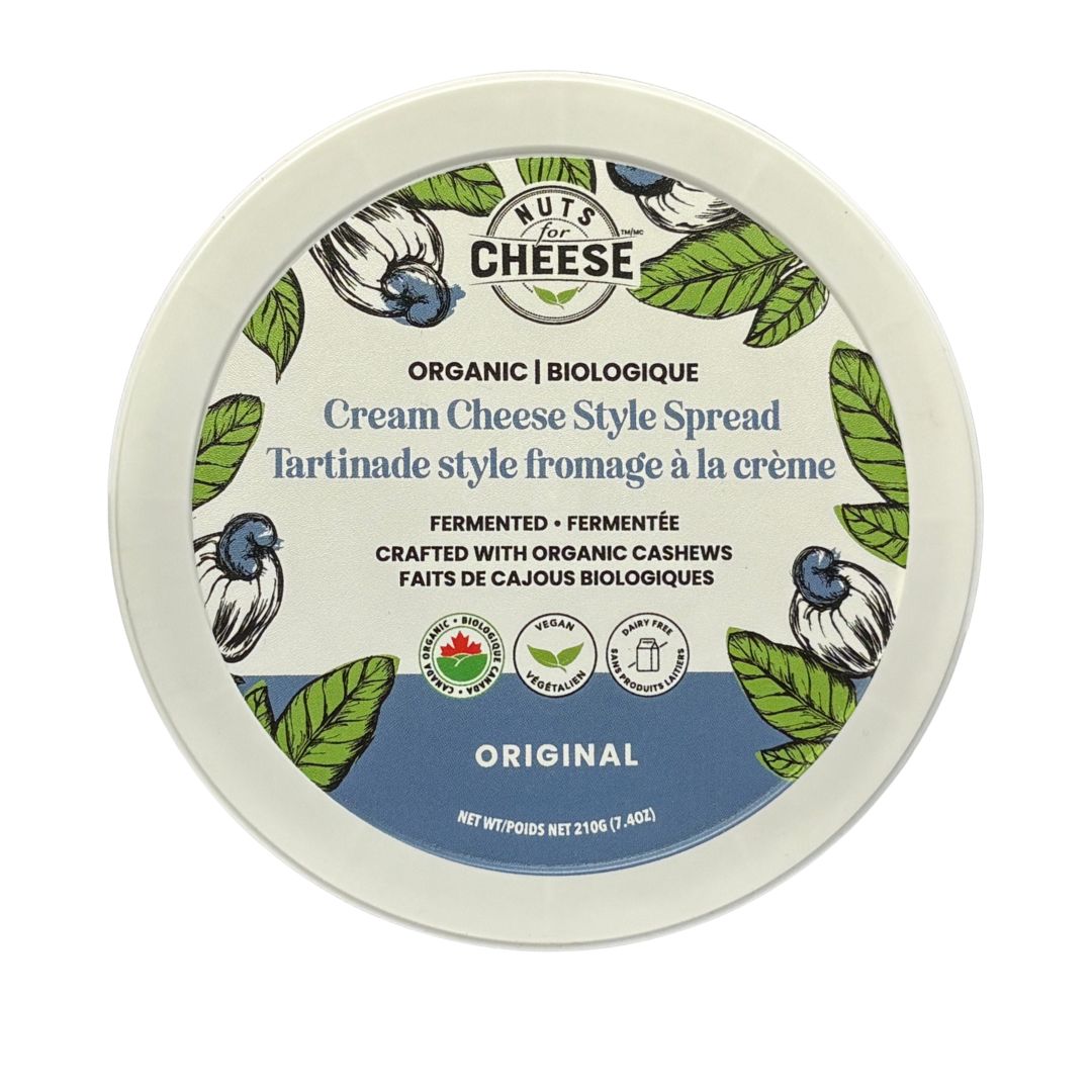 Nuts for Cheese Original Cream Cheese Style (210g) - Lifestyle Markets