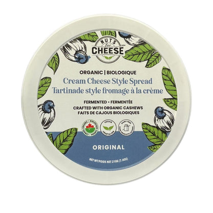 Nuts for Cheese Original Cream Cheese Style (210g) - Lifestyle Markets