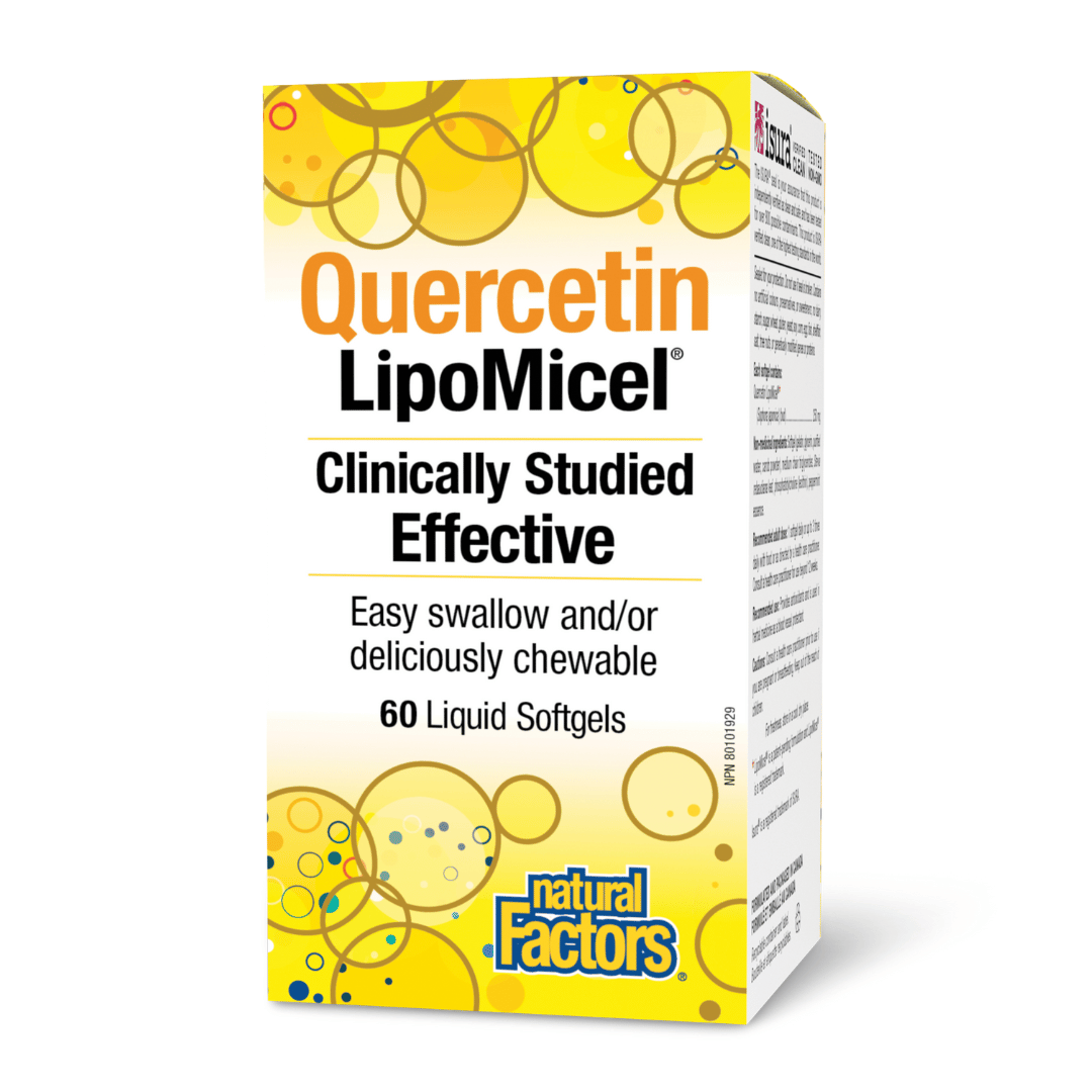 Natural Factors LipoMicel Quercetin - Lifestyle Markets