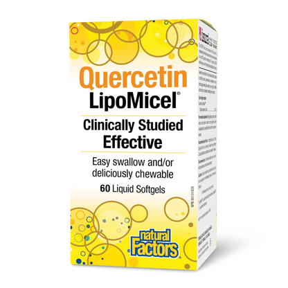 Natural Factors LipoMicel Quercetin - Lifestyle Markets