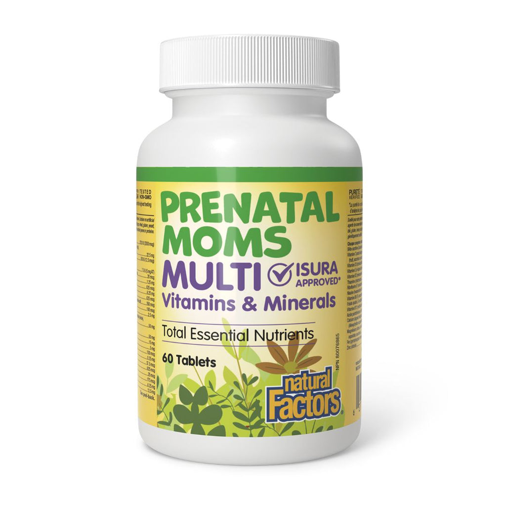 Natural Factors Prenatal Moms Multi (60 Tabs)