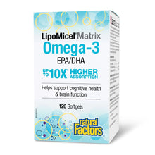 Natural Factors LipoMicel Matrix Omega-3 - Lifestyle Markets