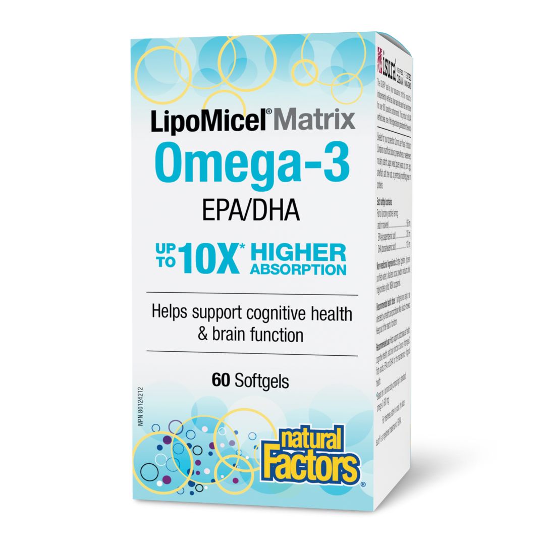 Natural Factors LipoMicel Matrix Omega-3
