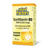 Natural Factors SunVitamin D3 (1000iu) Drops (15ml)