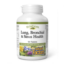 Natural Factors Lung Bronchial & Sinus Health (90 Tablets) - Lifestyle Markets