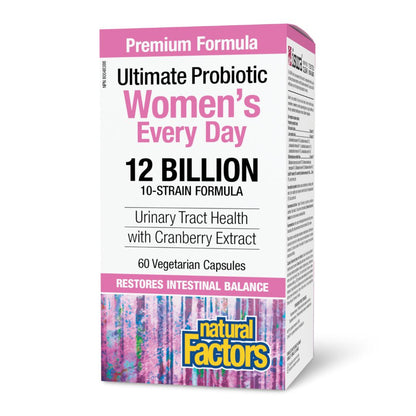 Natural Factors Women's Multi Probiotic 12 Billion