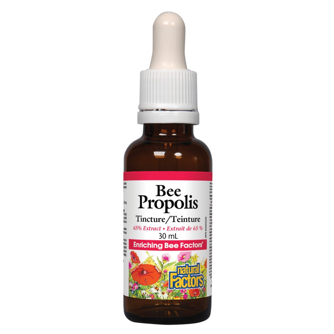 Natural Factors Bee Propolis 65% Tincture (30ml) - Lifestyle Markets