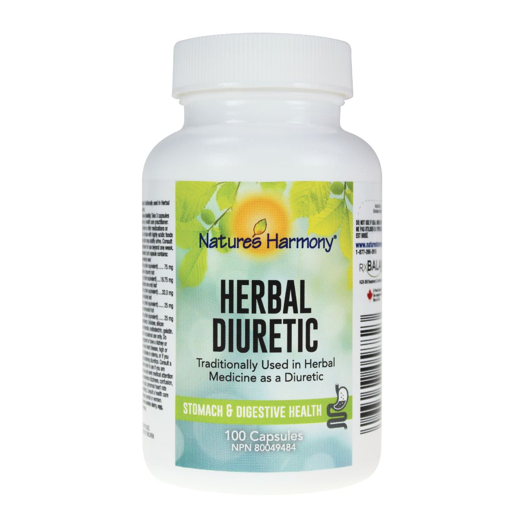 Nature's Harmony Herbal Diuretic (100 caps) - Lifestyle Markets
