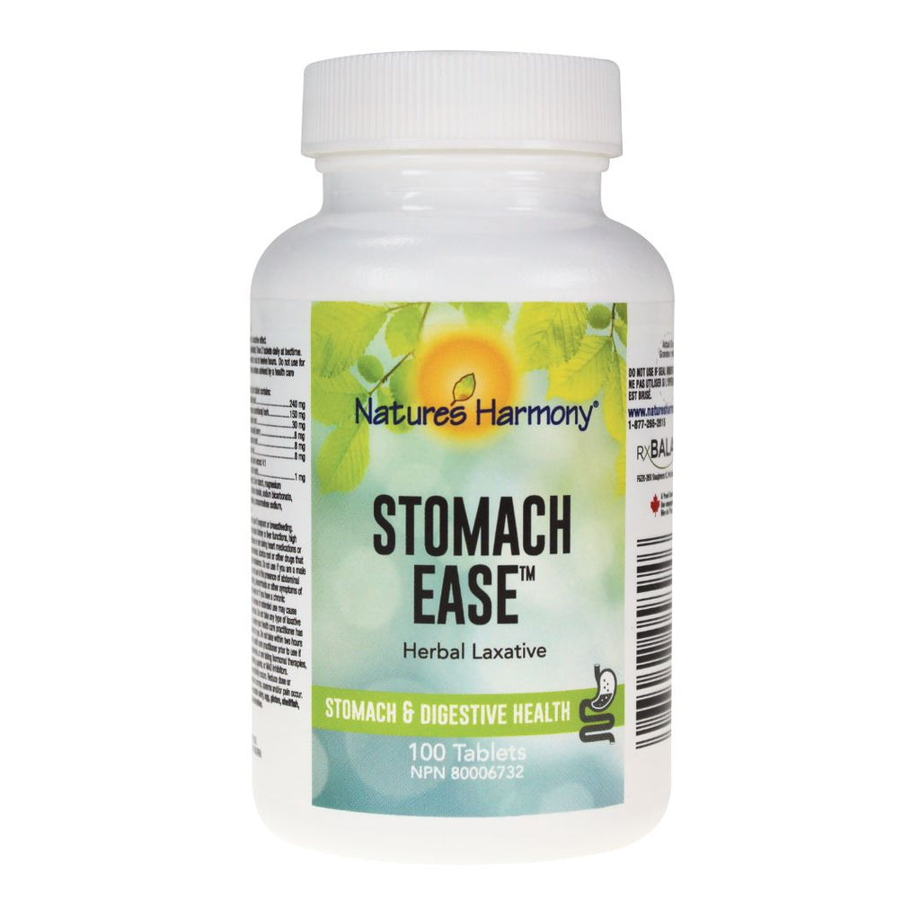 Nature's Harmony Stomach Ease Herbal Laxative (100tabs)