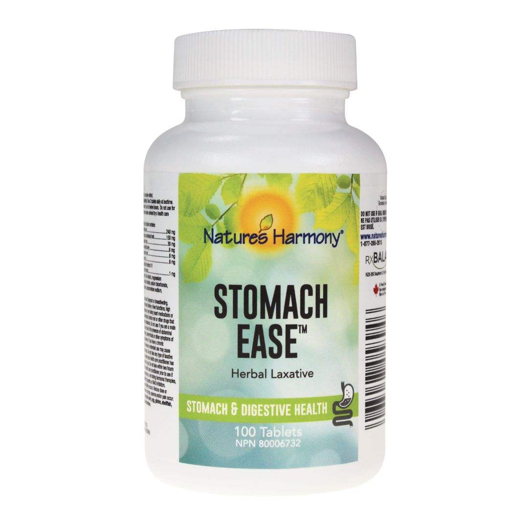 Nature's Harmony Stomach Ease Herbal Laxative (100tabs) - Lifestyle Markets
