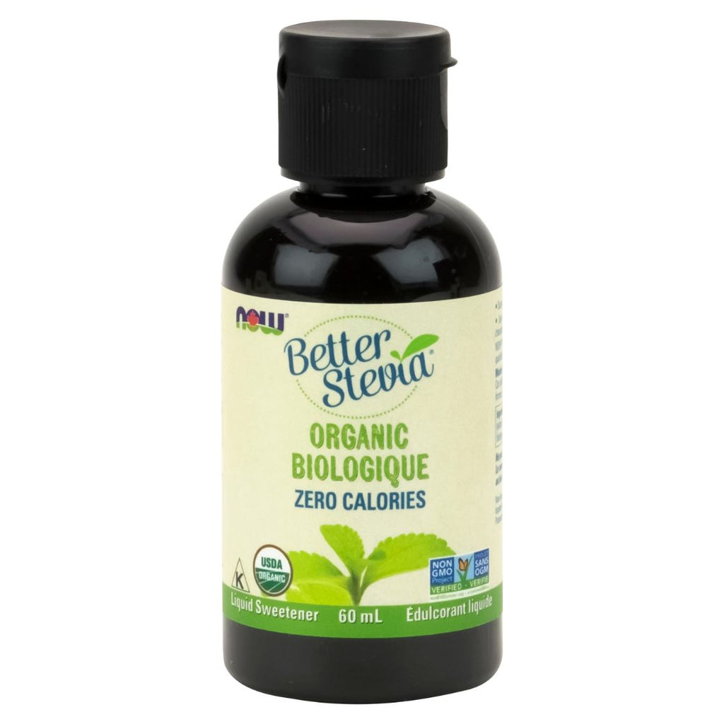 Now Better Stevia Organic Liquid Sweetener (60ml)