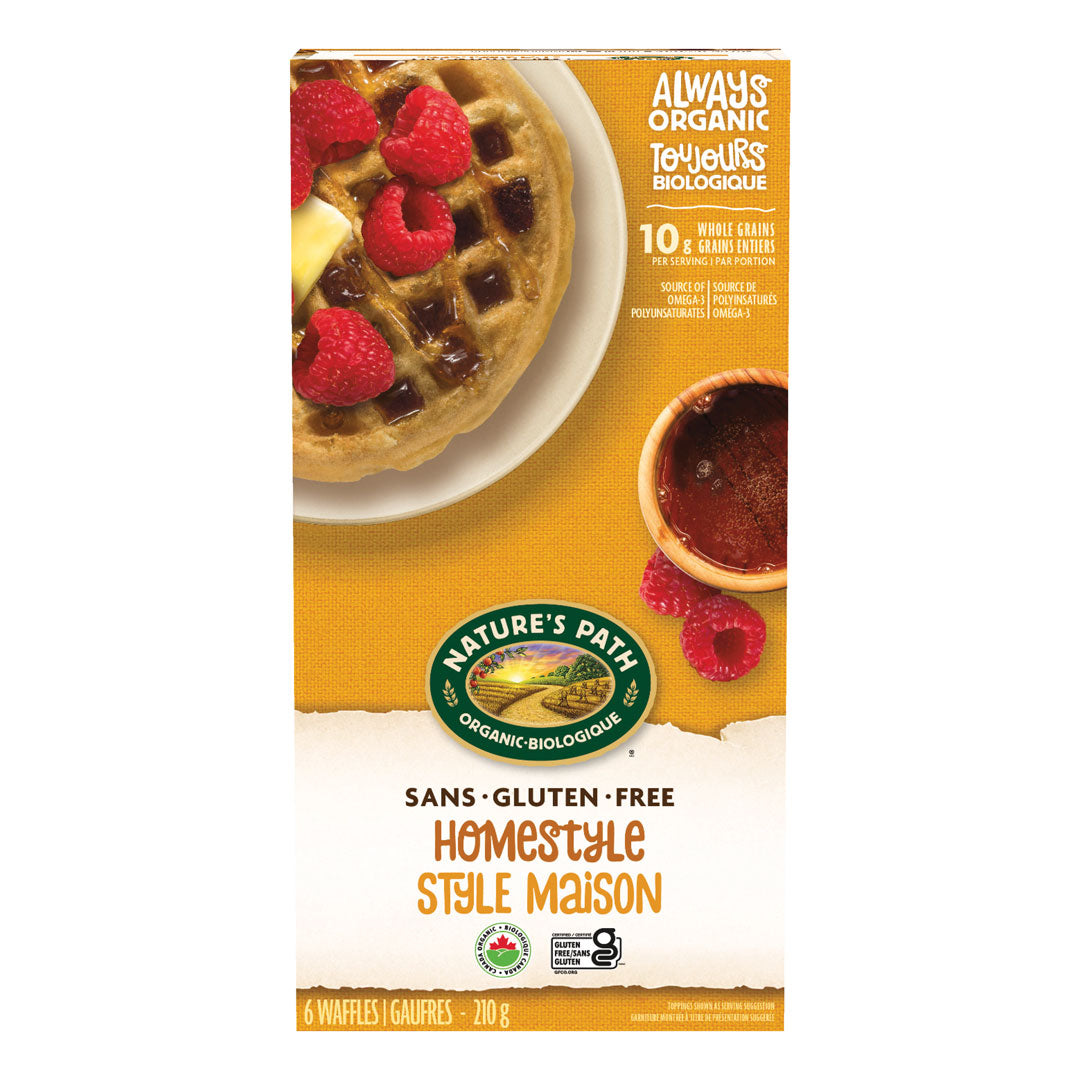 Nature's Path Waffles - Homestyle (210g) - Lifestyle Markets