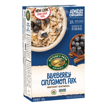 Nature's Path Instant Hot Oatmeal - Blueberry Cinnamon Flax (320g) - Lifestyle Markets