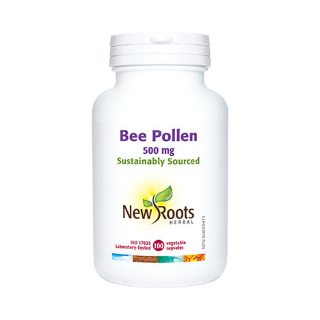 New Roots Bee Pollen 500mg (100 VCaps)