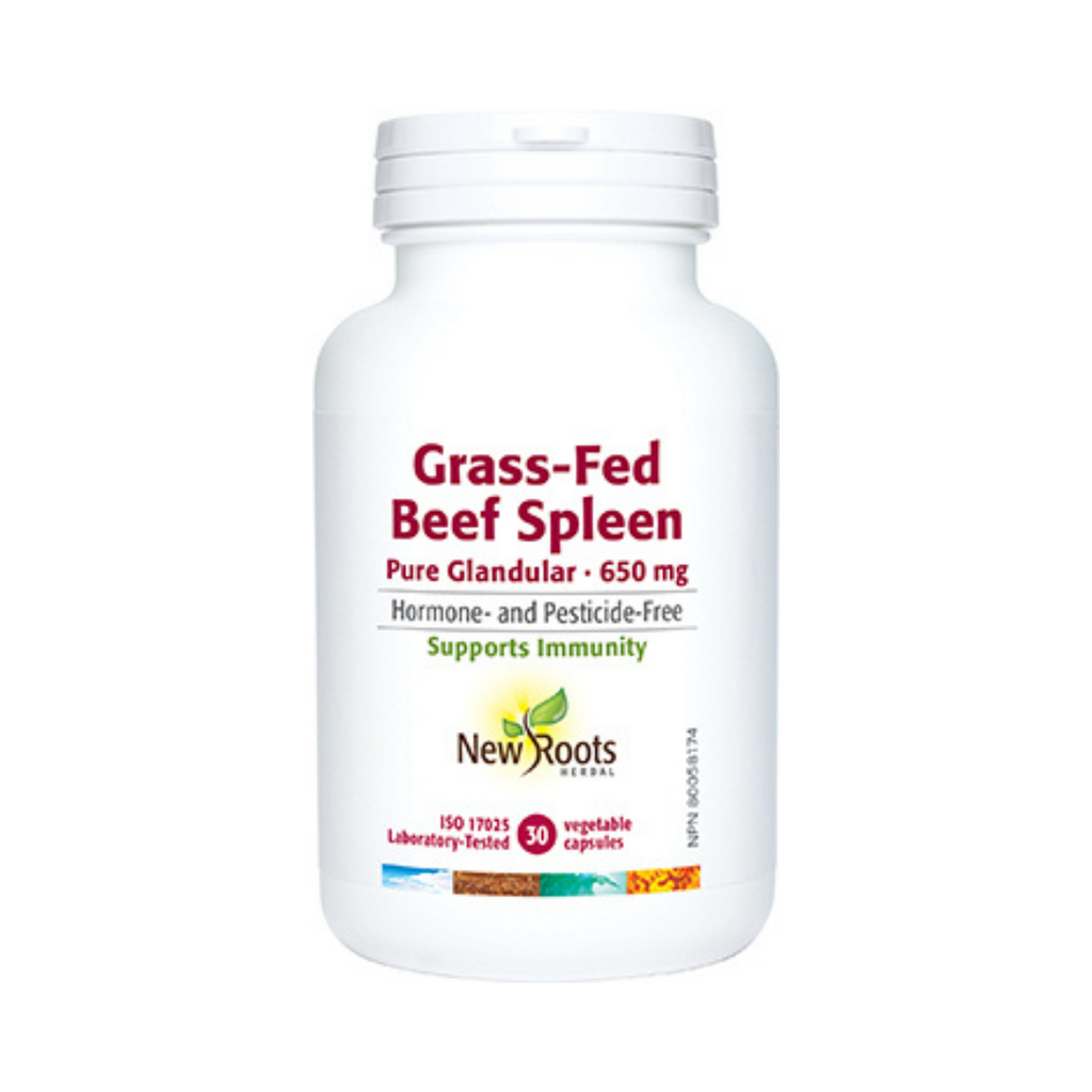 New Roots Grass-Fed Beef Spleen (30 VCaps)