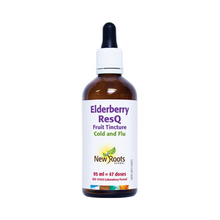 New Roots Elderberry ResQ Fruit Tincture (95ml) - Lifestyle Markets