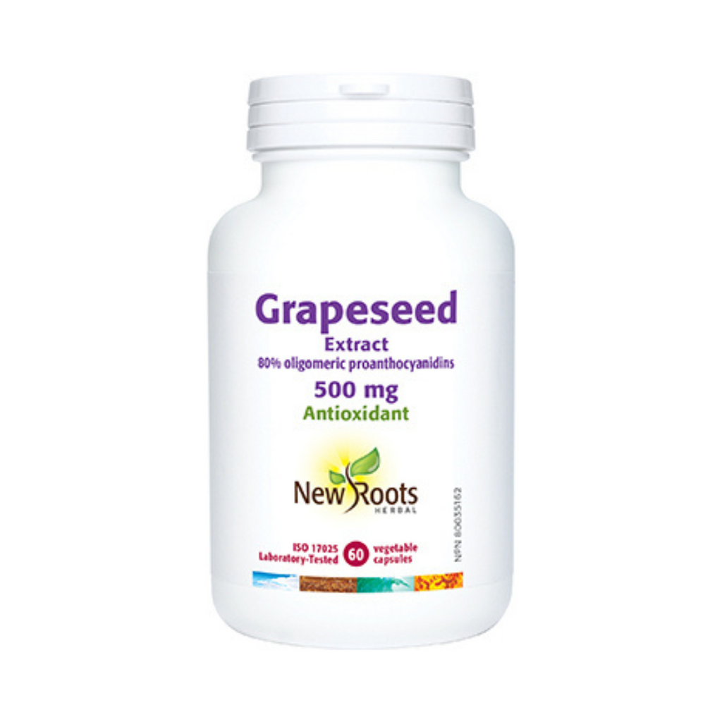 New Roots Grapeseed Extract 500mg (60 VCaps)