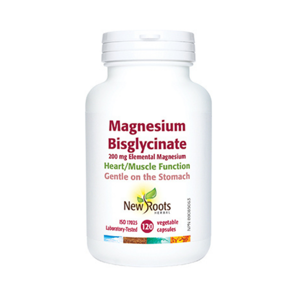 New Roots Magnesium Bisglycinate (120 VCaps)