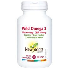 New Roots Wild Omega 3 (120 Sgels) - Lifestyle Markets