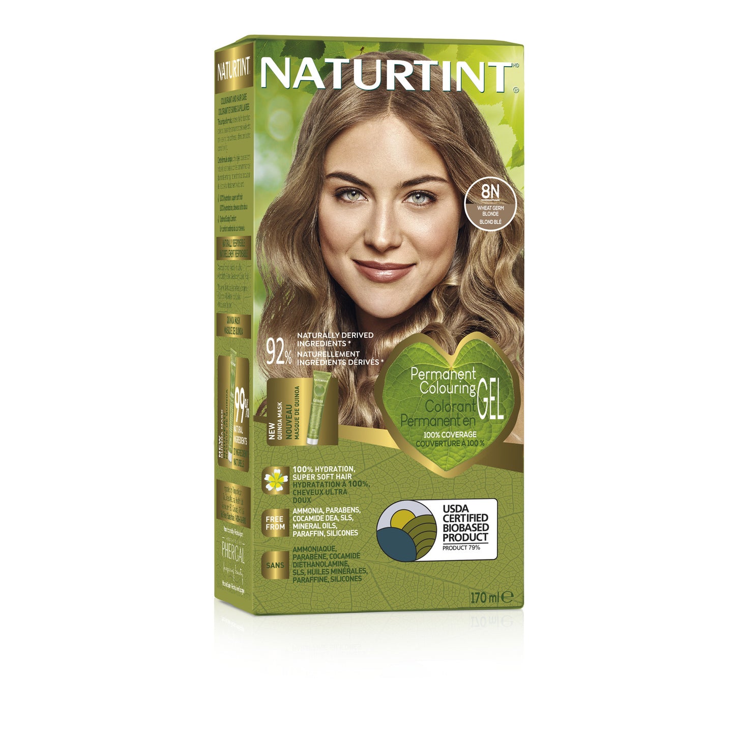 Naturtint 8N Hair Colour (165ml)