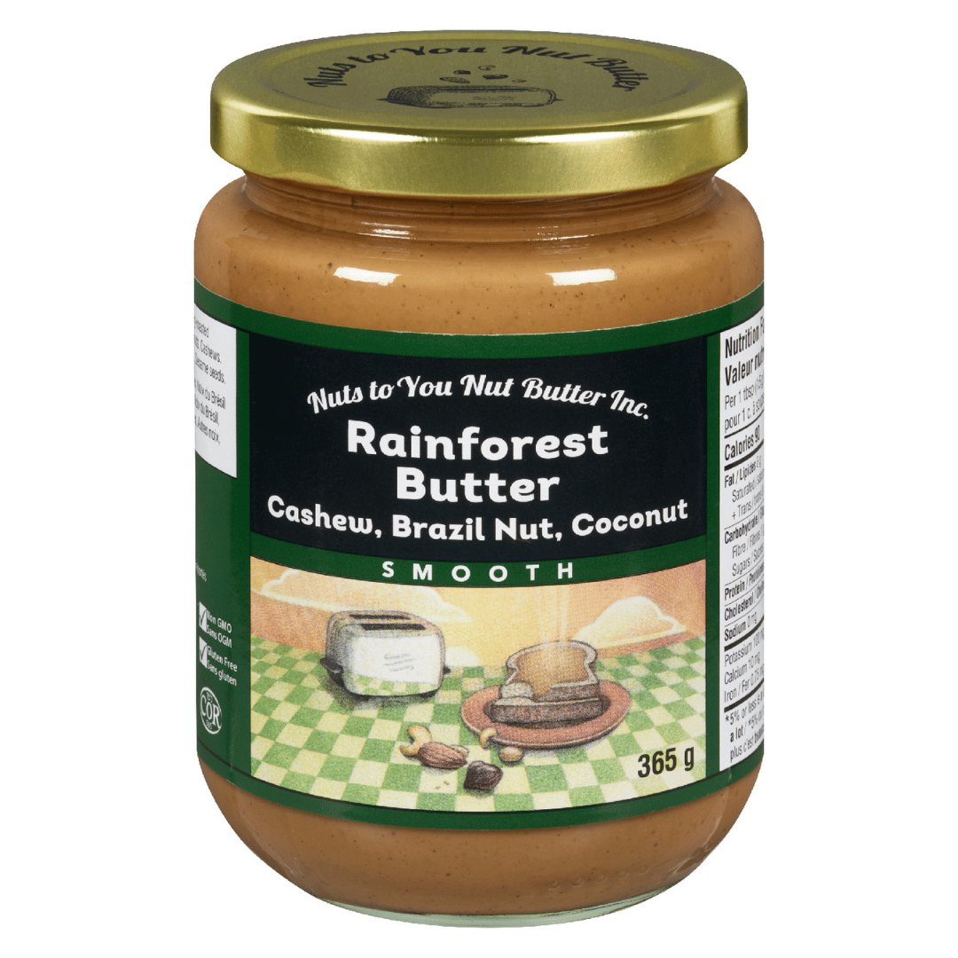 Nuts To You Rainforest Butter (365g) - Lifestyle Markets