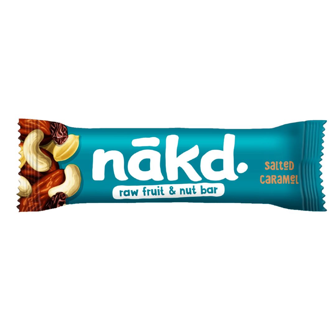 Nakd Raw Fruit & Nut Bar - Salted Caramel (35g) - Lifestyle Markets