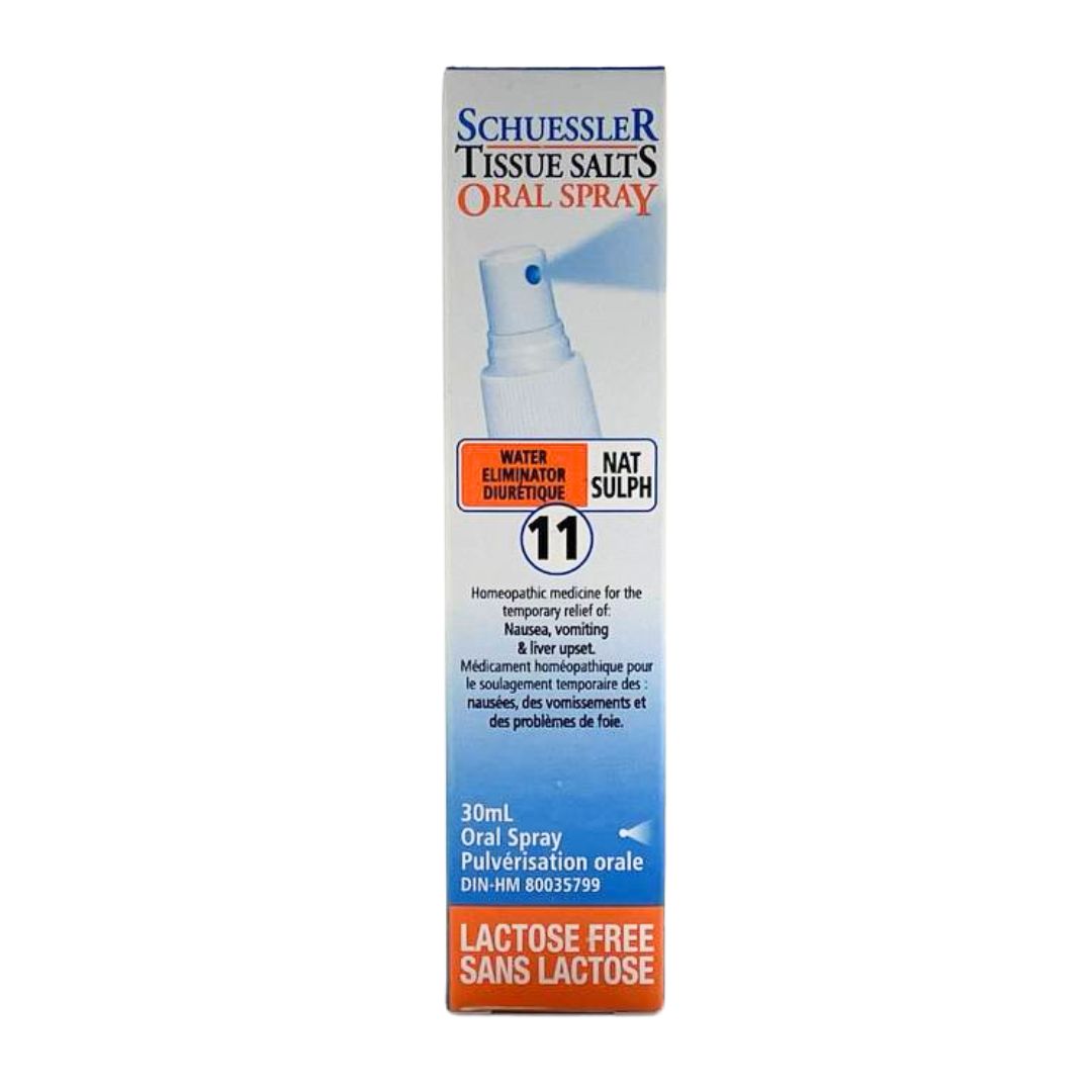 Schuessler Tissue Salts Spray - Nat Sulph No. 11 (30 ml) - Lifestyle Markets