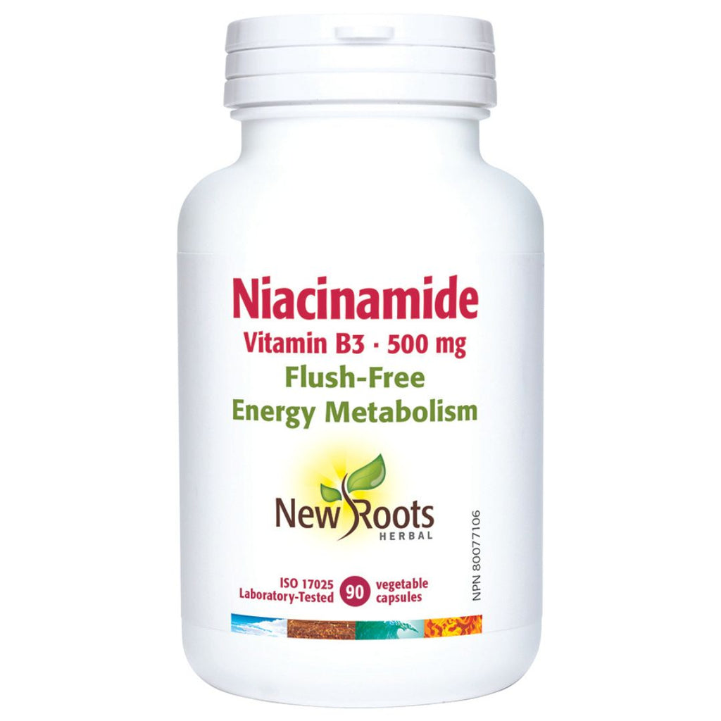 New Roots Niacinamide (500mg) (90 VCaps)