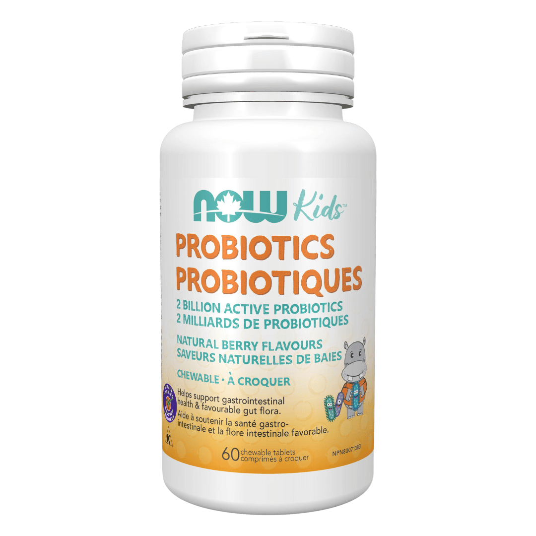 Now Kids Probiotics (60 Tablets) - Lifestyle Markets