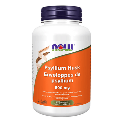 Now Psyllium Husk (200 VCaps) - Lifestyle Markets