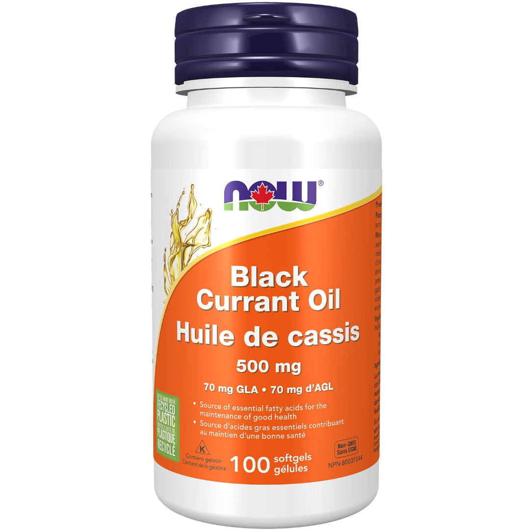 Now Black Currant Seed Oil (100sgels) - Lifestyle Markets