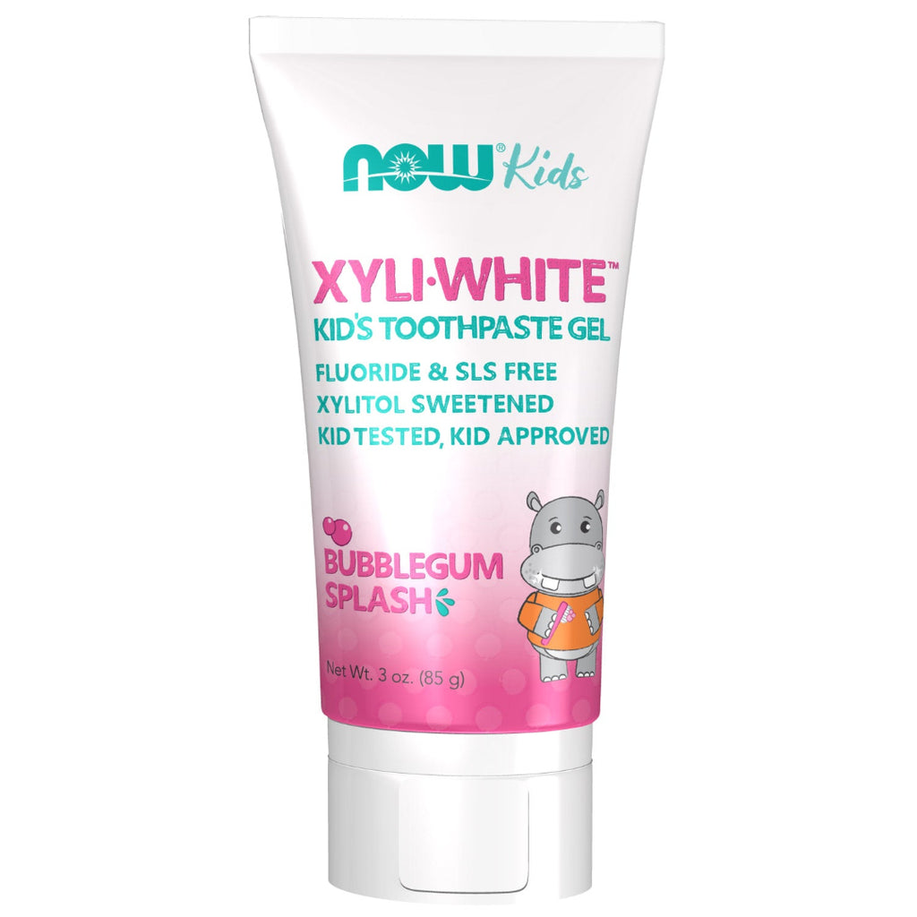 Now XyliWhite Bubblegum Splash Kids Toothpaste Gel (85g)