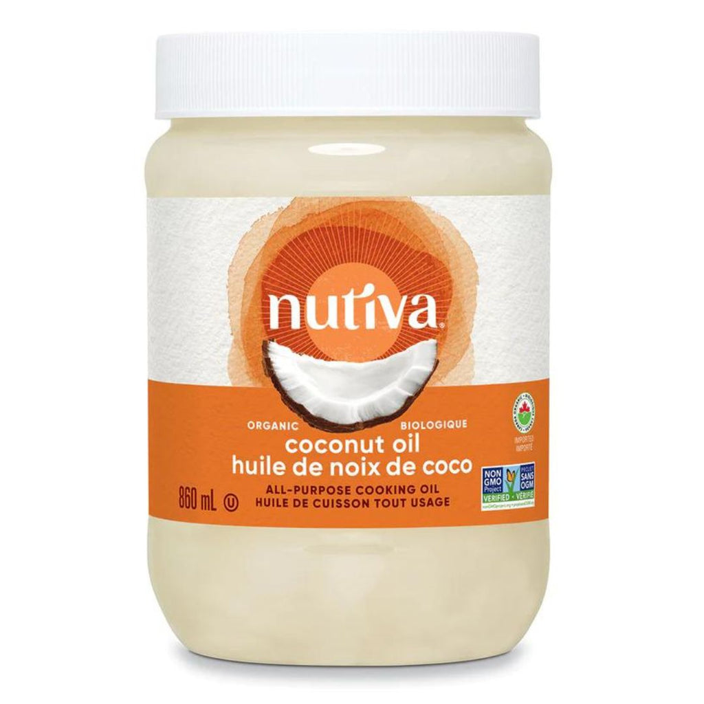 Nutiva Organic Refined Coconut Oil (860ml)