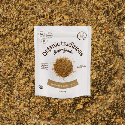 Organic Traditions Sprouted Chia & Flax