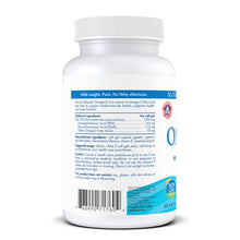 Supplement bottle with label on a white background