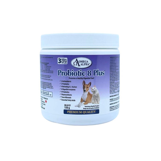 Omega Alpha Probiotic 8+ For Pets (150g) - Lifestyle Markets