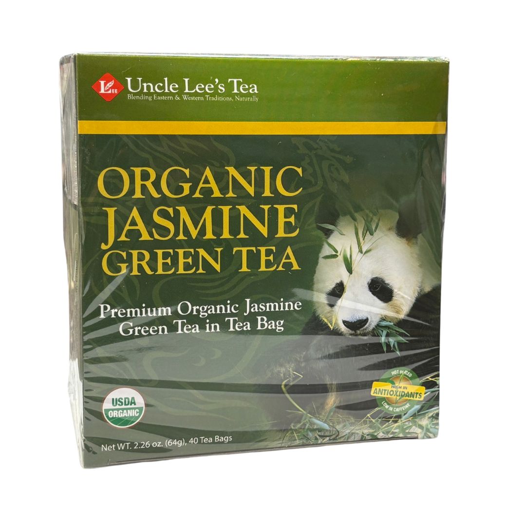 Uncle Lee's Organic Jasmine Green Tea (40 ct) - Lifestyle Markets