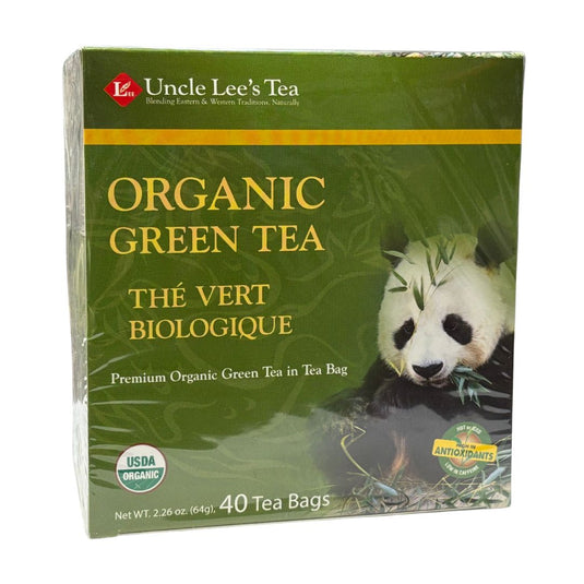 Uncle Lee's Organic Green Tea (40 ct) - Lifestyle Markets