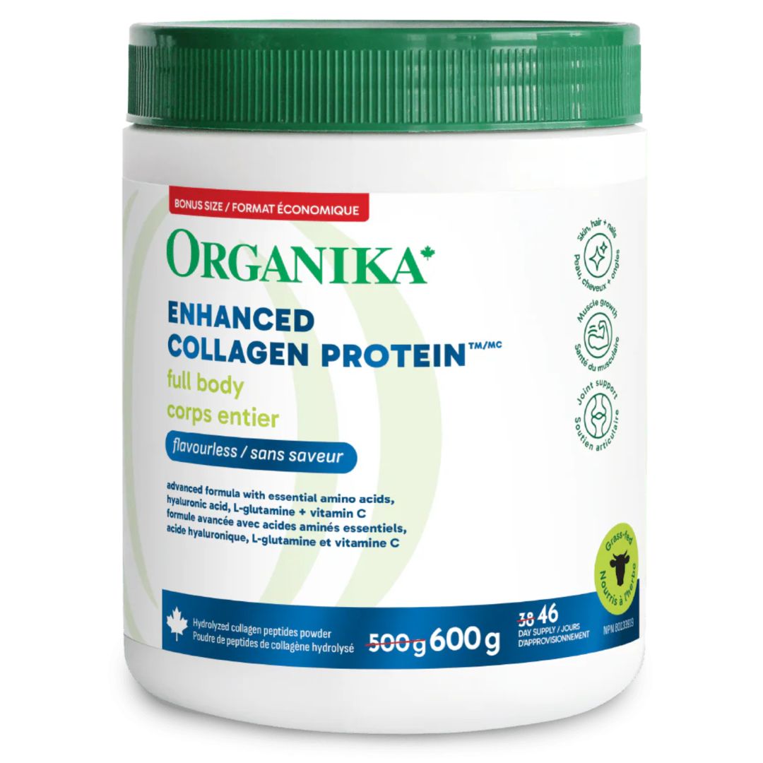 Organika Full Body Enhanced Collagen (600g) - Lifestyle Markets