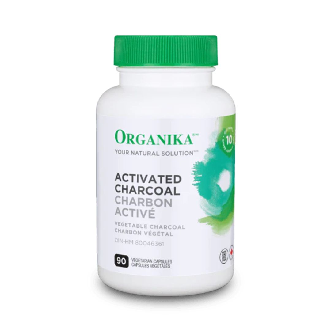 Organika Activated Charcoal (90 VCaps) - Lifestyle Markets