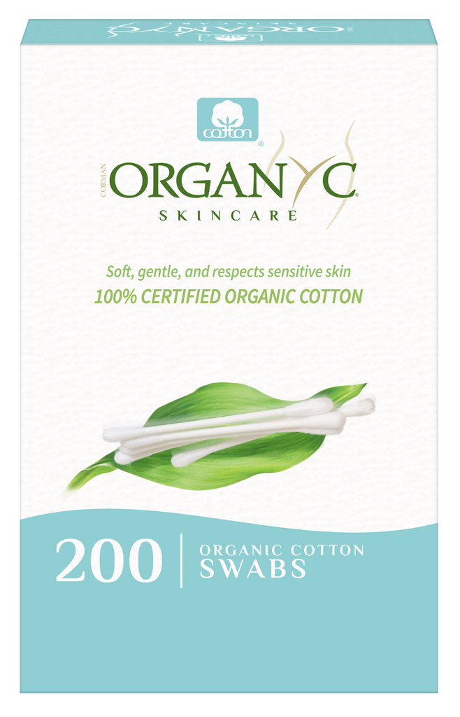 Organyc Cotton Swabs (200 ct)